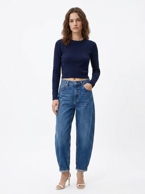 Zara Navy Blue Sweater